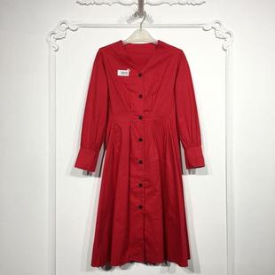 连衣裙品牌女装 时尚 折扣颦 8164S160 唯W系列