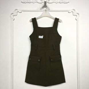 欧旗下FP系列 8152S281 时尚毛呢连衣裙品牌女装折扣颦