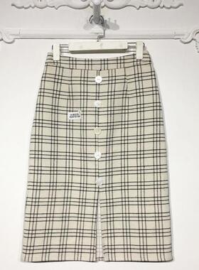 乔系列 8241S194 时尚半身裙品牌女装折扣颦