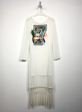 需舞系列 D96434 时尚连衣裙品牌女装折扣备