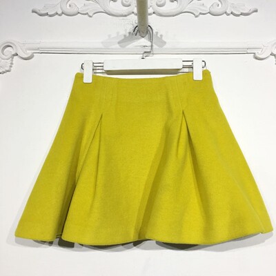 DTCK系列 8164S202 时尚毛呢短裙品牌女装折扣颦