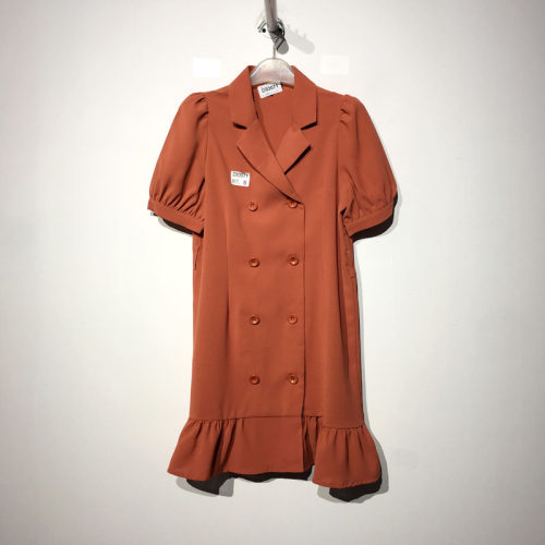 小LX系列 D93071 时尚连衣裙品牌女装折扣颦