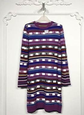 N系列 D95994 时尚针织连衣裙品牌女装折扣颦