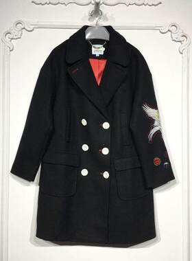衣PTC系列旗下盛F系列 8274S152 时尚毛呢外套品牌女装折扣颦