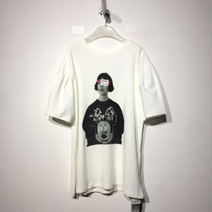 潮系列 D92692 时尚T恤品牌女装折扣颦