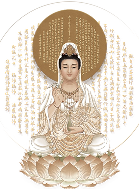QICHO玄关新中式是心经装饰画