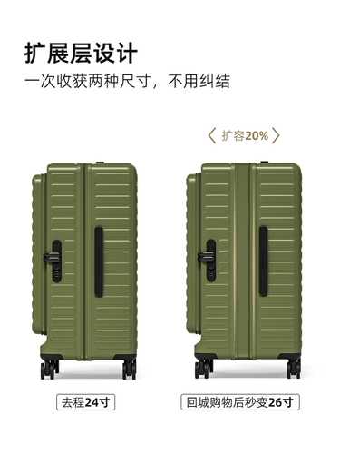 Вместительный и большой универсальный чемодан для путешествий