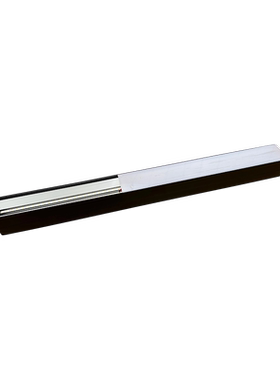 适用小米之家专卖店4.5形象五库LED线条灯40W/m4000K黑色吸顶明装