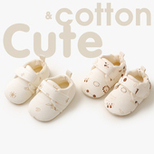 宝宝室内地板鞋 冬季 袜春秋纯棉婴幼儿软底防滑学步鞋 喜得瑞婴儿鞋