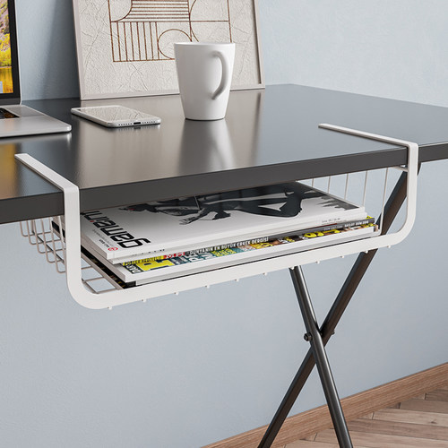 学生宿舍床头挂蓝床边篮子收纳架