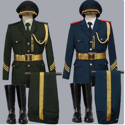 旗班学生升旗手服装仪仗队