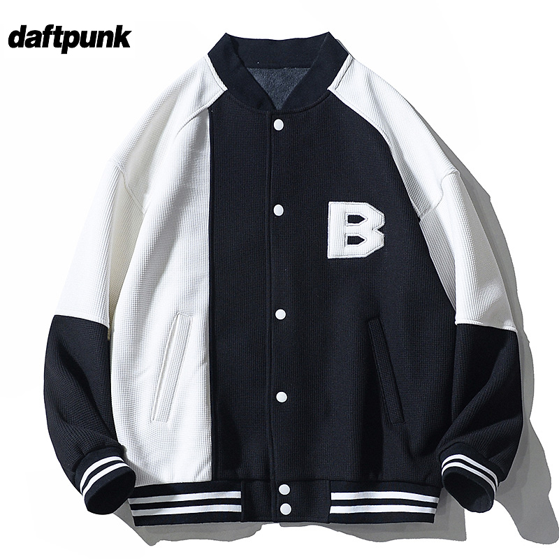 加绒加厚棒球服外套冬夹克男女