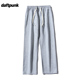子男女款 春秋纯色针织卫裤 日系大码 垂坠感裤 宽松直筒阔腿休闲长裤