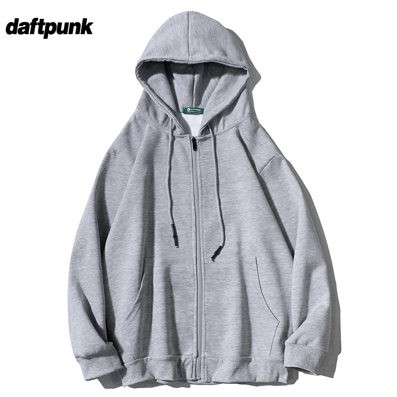 潮牌街头纯色百搭情侣ins开衫