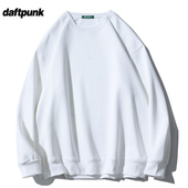 纯色460g重磅银狐绒卫衣男女秋冬加绒加厚套头休闲圆领学生上衣潮