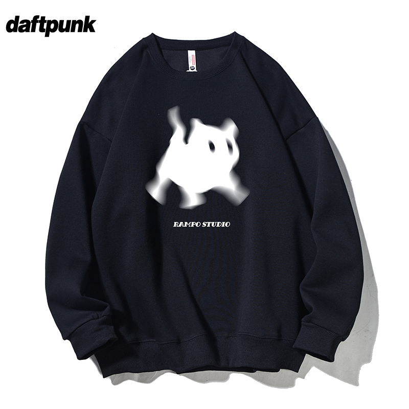 小猫圆领卫衣男秋冬款