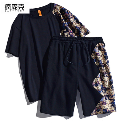 taobao agent Summer trend sports suit, shorts, summer clothing, with short sleeve