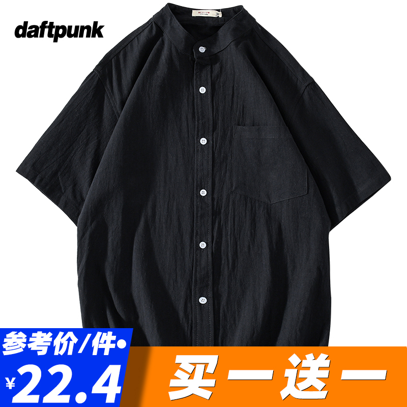 短袖衬衫外套男女工装2022年jk