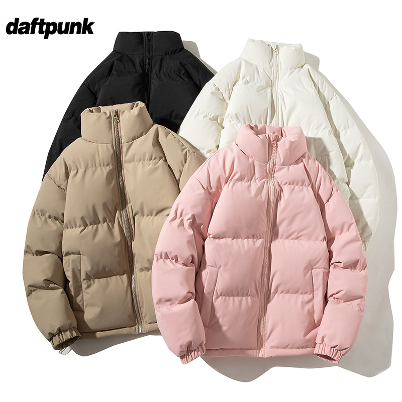 2023冬季新款美式面包服立领棉服