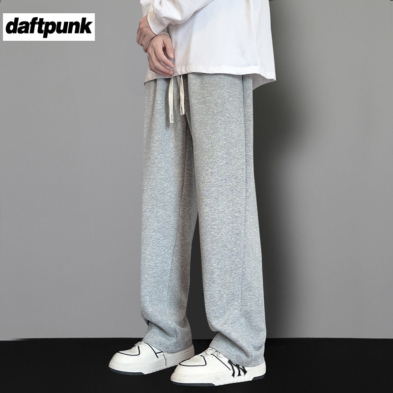 灰色卫裤男士春秋款休闲百搭运动