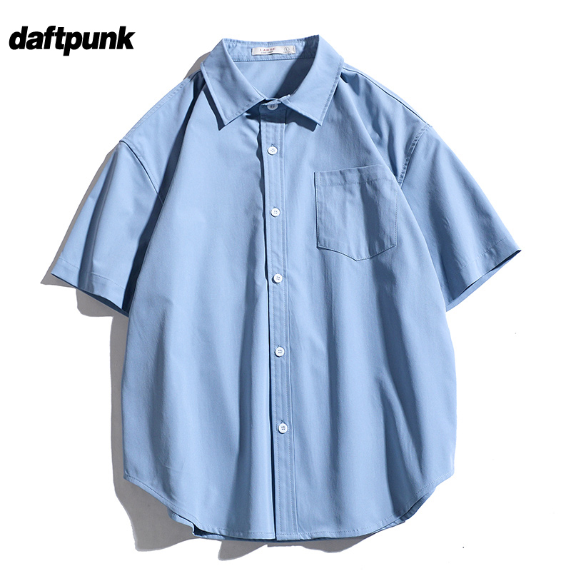 夏季日系街头衬衫日系短袖衬衫