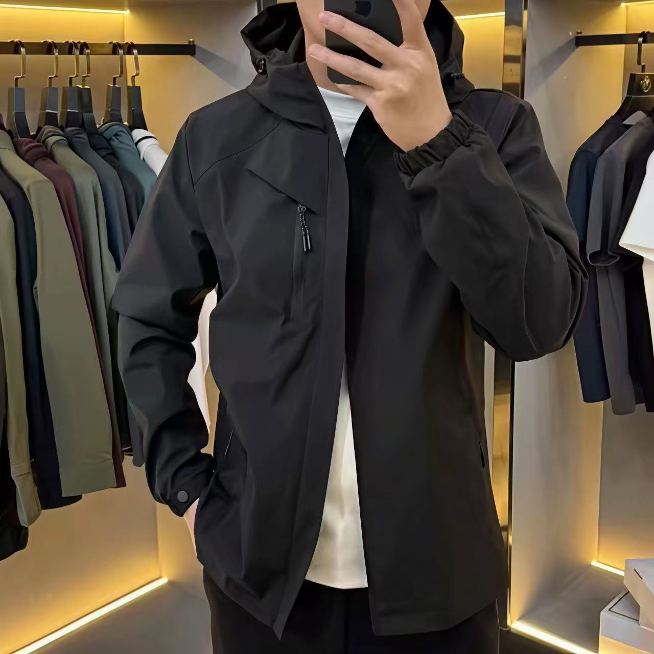 冬季新款防风加棉男秋冬保暖