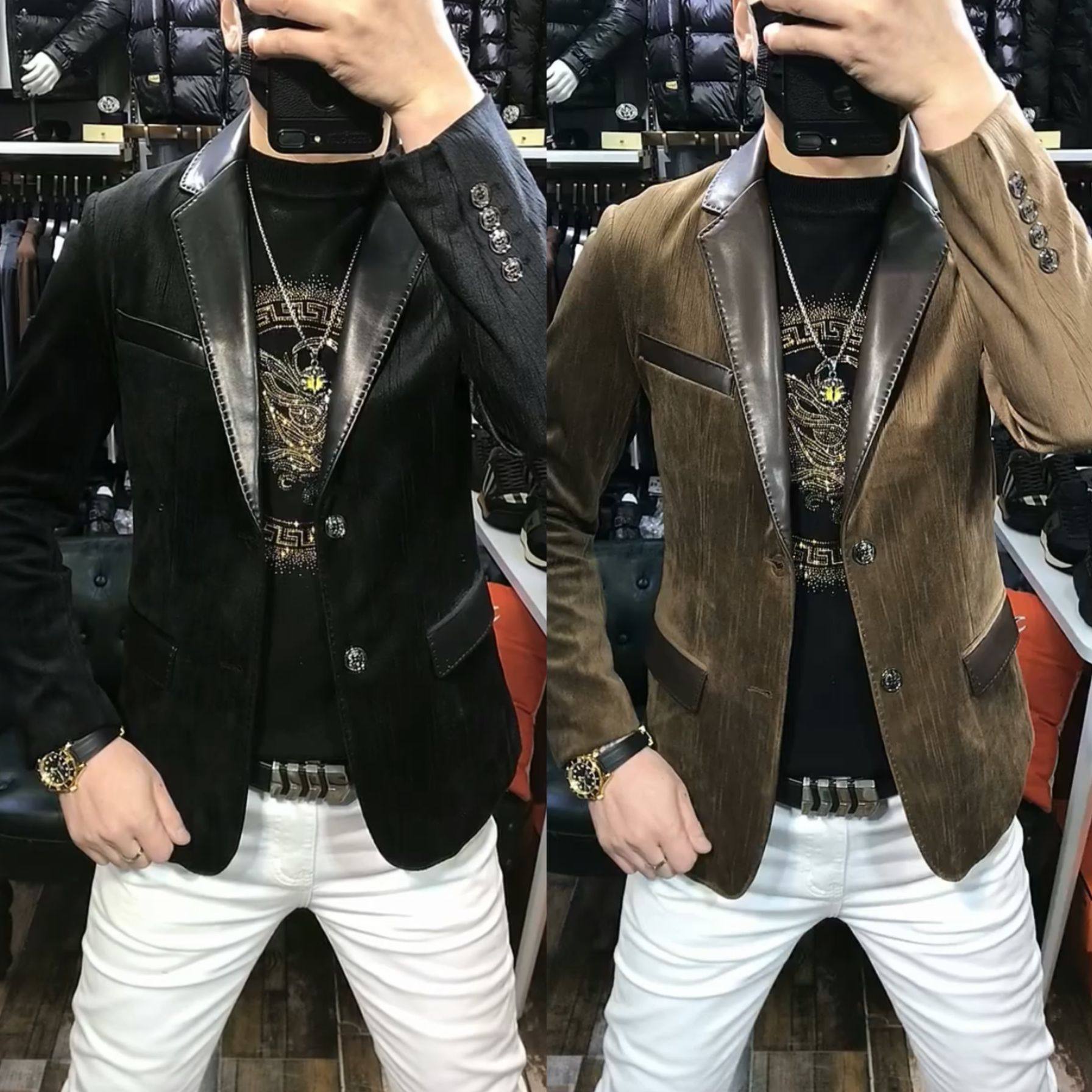 【现货】23229男士春秋季新品休闲西服外套舒适时尚百搭帅气潮流