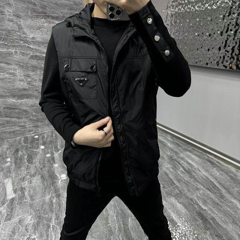 1339秋冬薄棉马甲潮流时尚轻薄