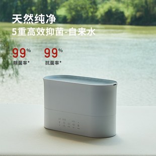 优选火焰加湿器家用静音卧室孕妇E婴儿桌面香薰氛围神器大雾.