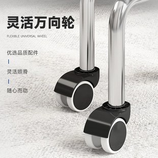 优选轮小凳子家用滑轮矮凳圆凳美甲缝矮凳儿童学步V凳小板凳换鞋