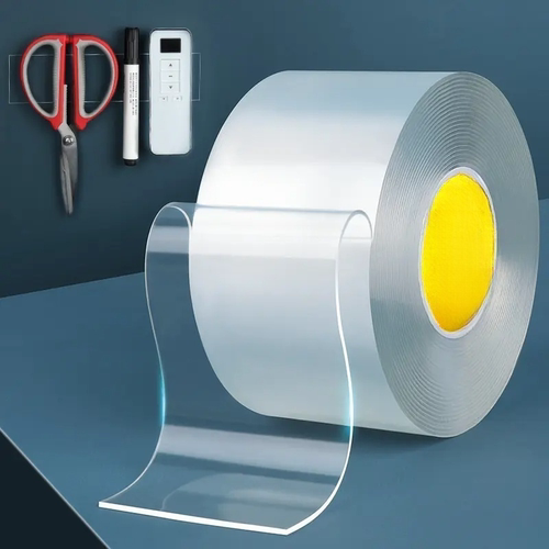 纳米双面胶万能无痕强力高粘度魔力透明胶带排插固定水洗固定贴粘