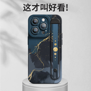 雾夜色适用苹果15手机壳高级感硅胶iPhone14promax全包防摔男女13