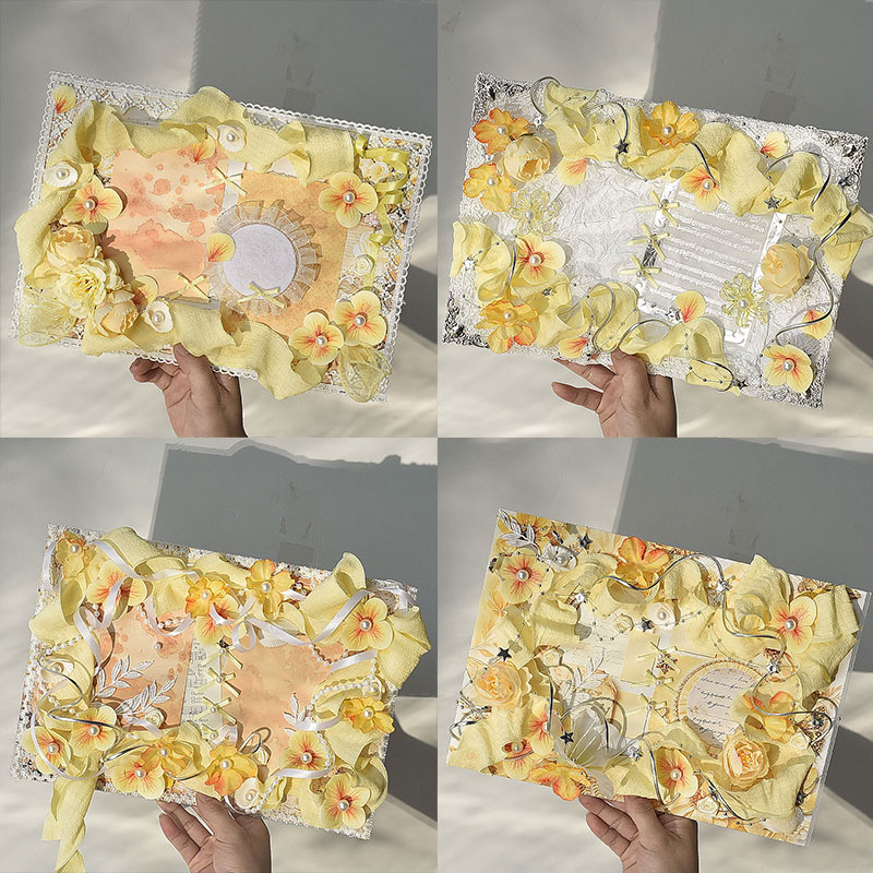 痛包diy材料配饰清单黄色系橘色全套diy痛包材料痛包扎板diy材料图片