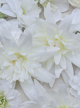 假花仿真花diy材料痛包装饰白色假花道具高级感艺术白色系仿真花