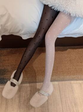 洛丽塔日系薄款连体加小码丝袜