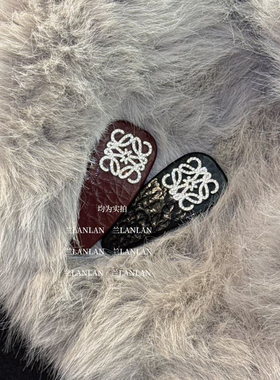 【兰LANLAN】美拉德的主x闪钻图腾复古小众皮发夹BB夹刘海侧边夹