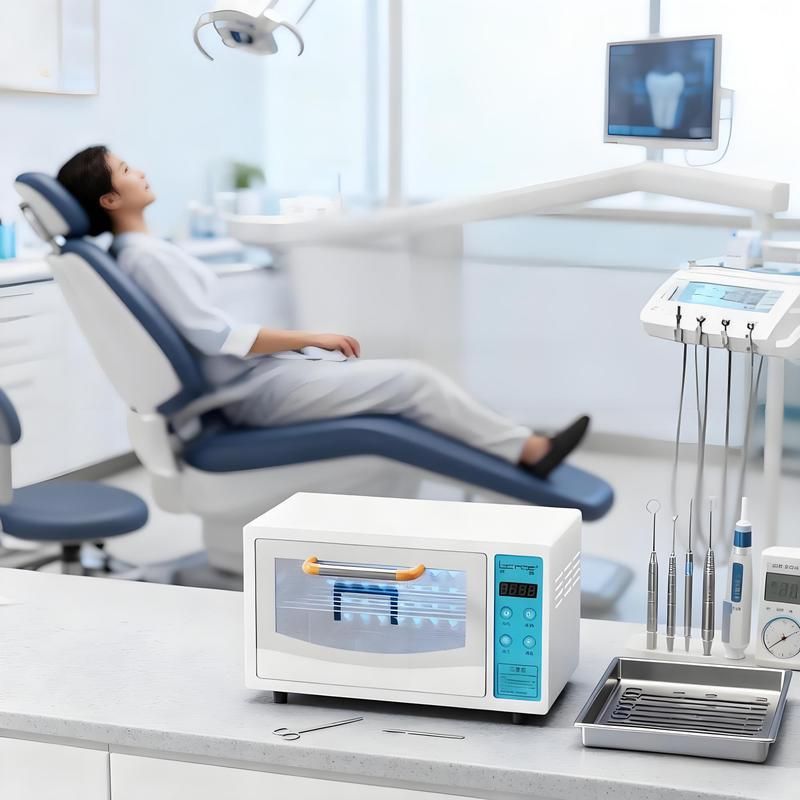 无损烘干火罐双灯管紫外线消毒箱大容量纹身工具口腔诊所消毒机