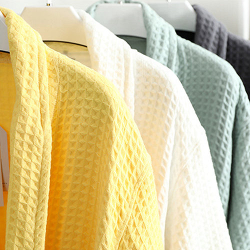 高档酒店浴袍春秋纯棉吸水长款