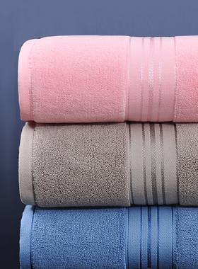 如奕100*185大浴巾2026新款全棉大人家用纯棉吸水速干男速干裹巾