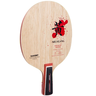 育康腾乒乓球拍长胶底板直拍九层纯木木板初学者颗粒胶乓乒横拍