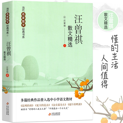 汪曾祺散文精选当代名家散文