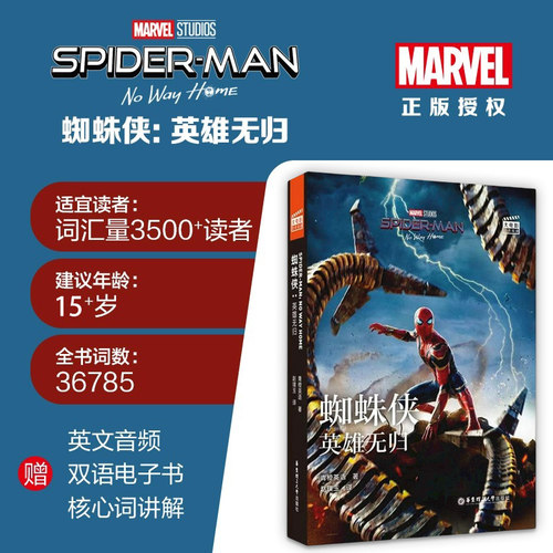 正版授权漫威蜘蛛侠英雄复仇者