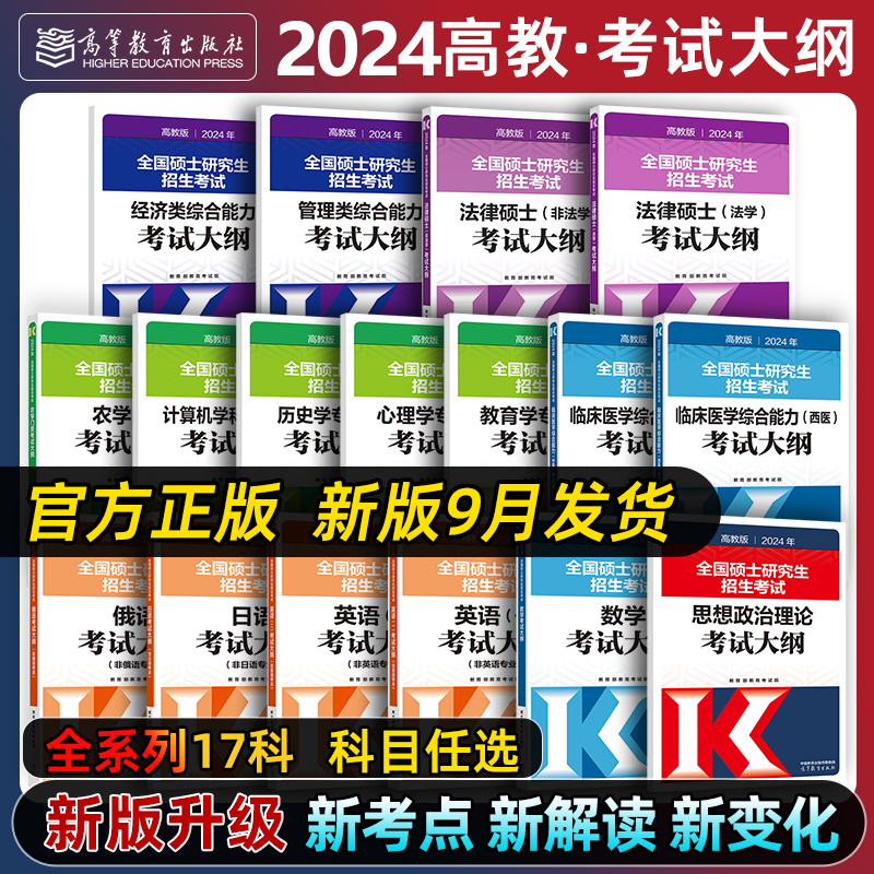 2024考研大纲考试大纲政治数学