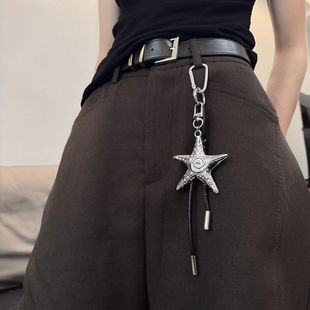 金属裤链配饰亚文化y2k高级感包包挂件钥匙扣小众裤子挂饰男女款