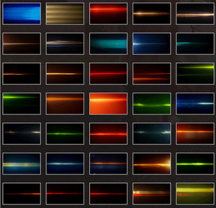 Ediu 视频特效素材镜头光线耀斑光晕科技AE Vegas FCPx SC001