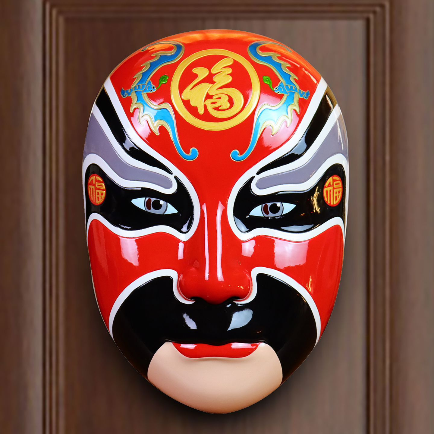 京剧脸谱挂件戏曲人物火锅店饭店