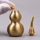 铜葫芦开盖空心装 饰品 朱砂挂件金葫芦摆件家居客厅玄关办公室装