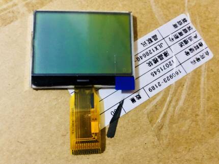 晶联JLX12864G-00882 LCD点阵液晶阵屏 128*64分辨率SPI 3/4w连接