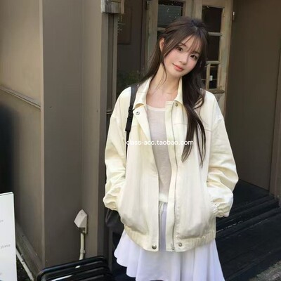 class韩国直邮022313 VEGETABLE 韩代2026款  小翻领夹克外套