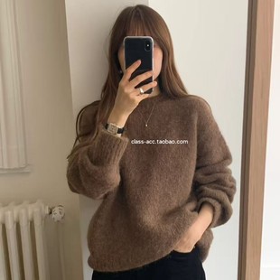 圆领毛衣 韩代2025款 class韩国直邮102803 OUNCE